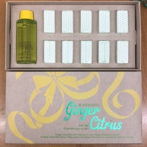 Arbonne Ginger Citrus Bath Set
